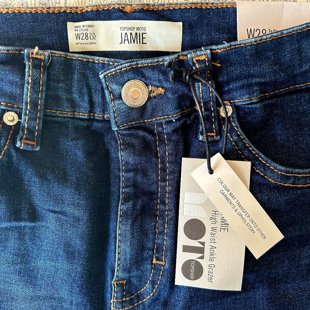 Topshop Jamie high waist ankle grazer